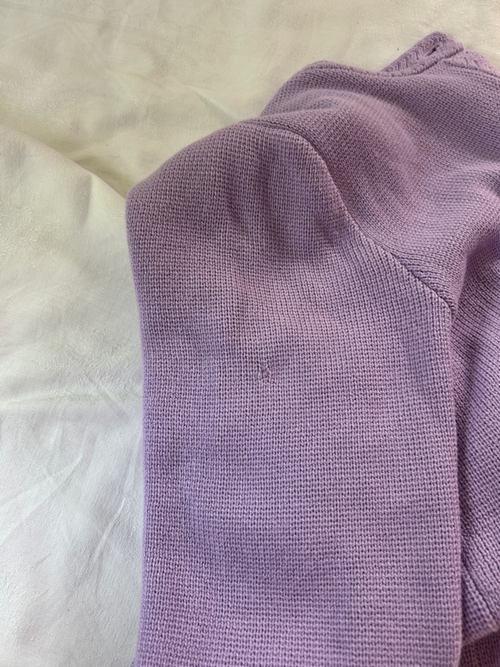 J. Crew Purple Lady Jacket/cardigan size M   NWT - Picture 5 of 5